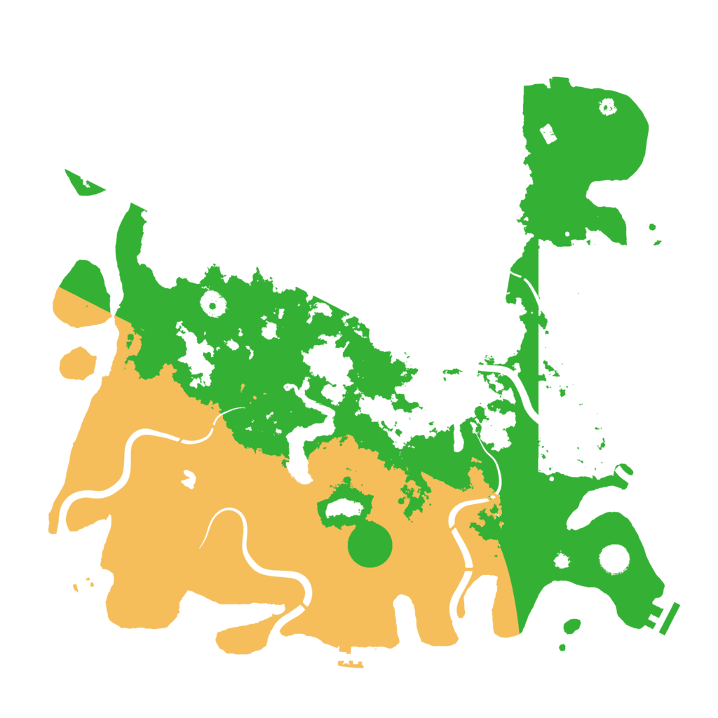 Biome Rust Map: Procedural Map, Size: 4250, Seed: 1320257581