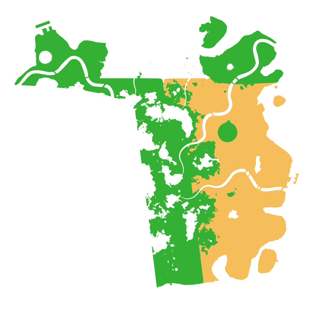 Biome Rust Map: Procedural Map, Size: 4250, Seed: 466552378