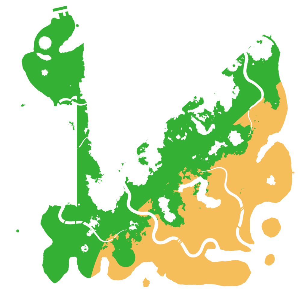 Biome Rust Map: Procedural Map, Size: 4250, Seed: 807777946