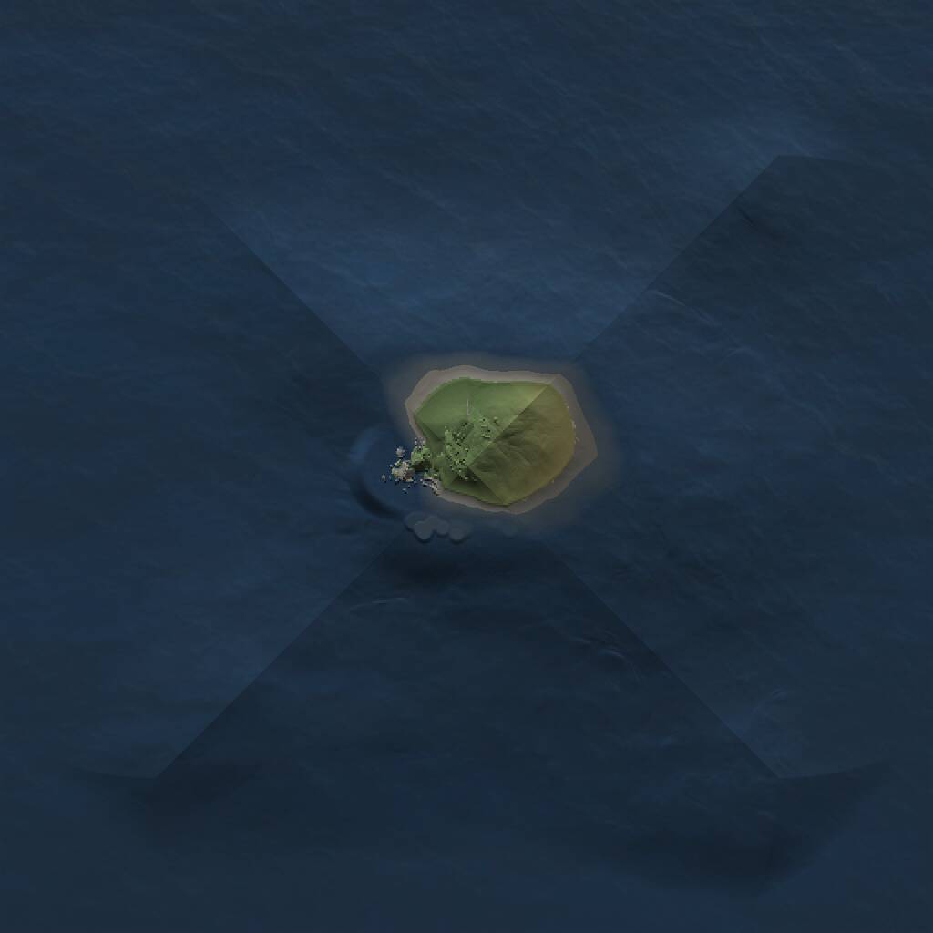 Rust Map: Procedural Map, Size: 1000, Seed: 1337420, 1 Monuments