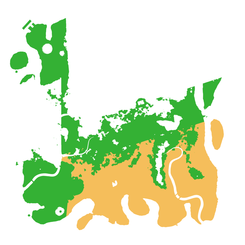 Biome Rust Map: Procedural Map, Size: 4250, Seed: 752697392