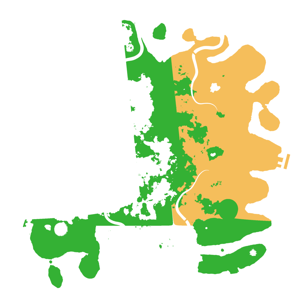 Biome Rust Map: Procedural Map, Size: 4000, Seed: 737929699
