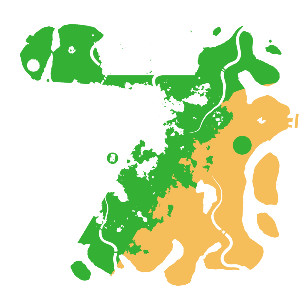 Biome Rust Map: Procedural Map, Size: 4250, Seed: 373178550