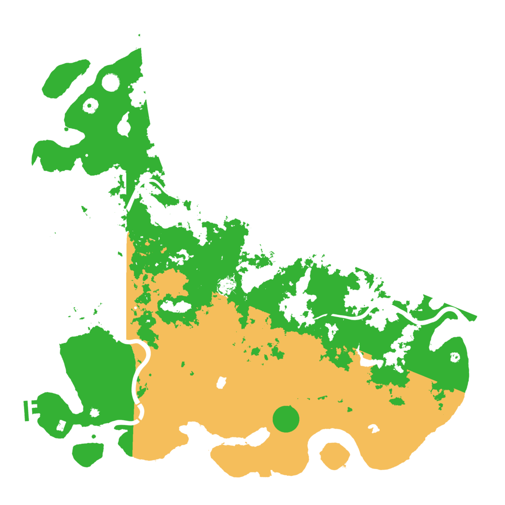 Biome Rust Map: Procedural Map, Size: 5000, Seed: 1514288081
