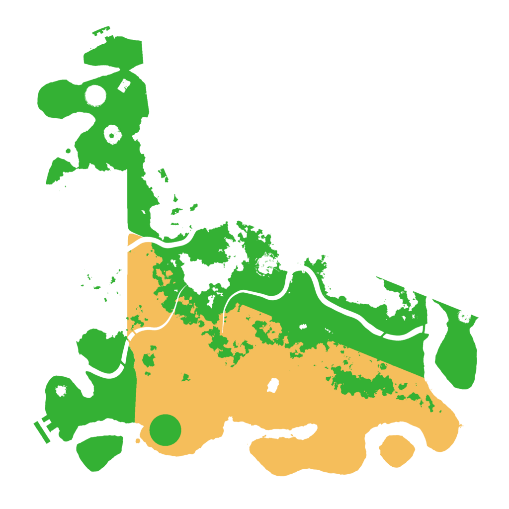 Biome Rust Map: Procedural Map, Size: 4250, Seed: 1514288081