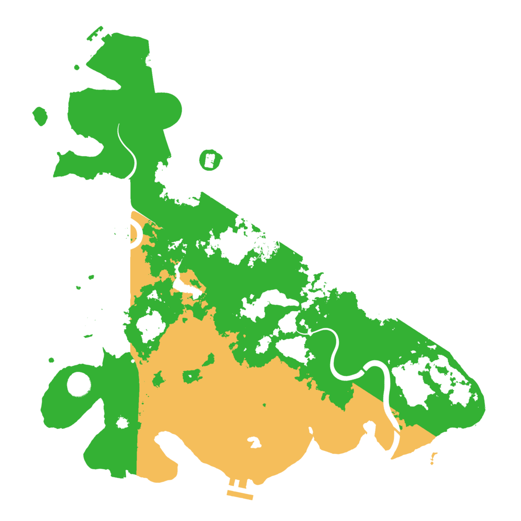 Biome Rust Map: Procedural Map, Size: 4000, Seed: 2025642691
