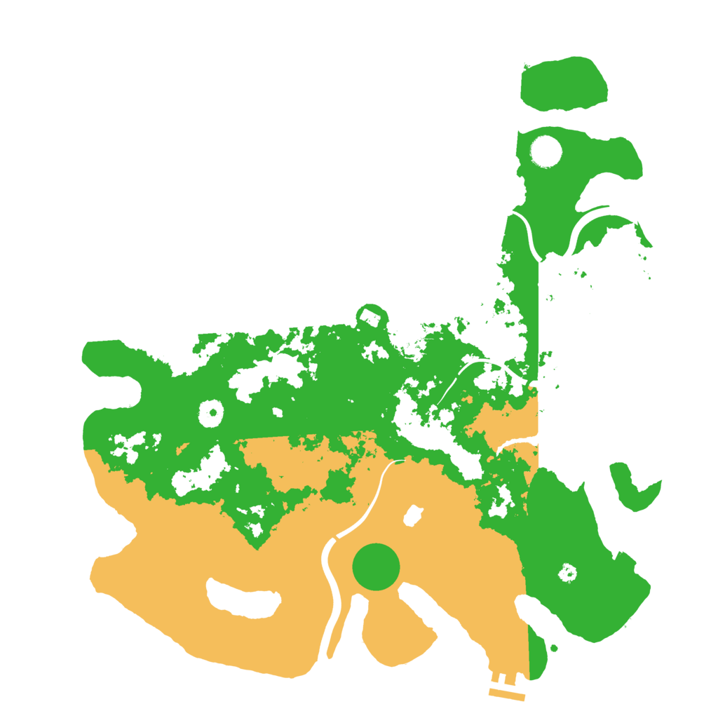 Biome Rust Map: Procedural Map, Size: 4000, Seed: 8575426