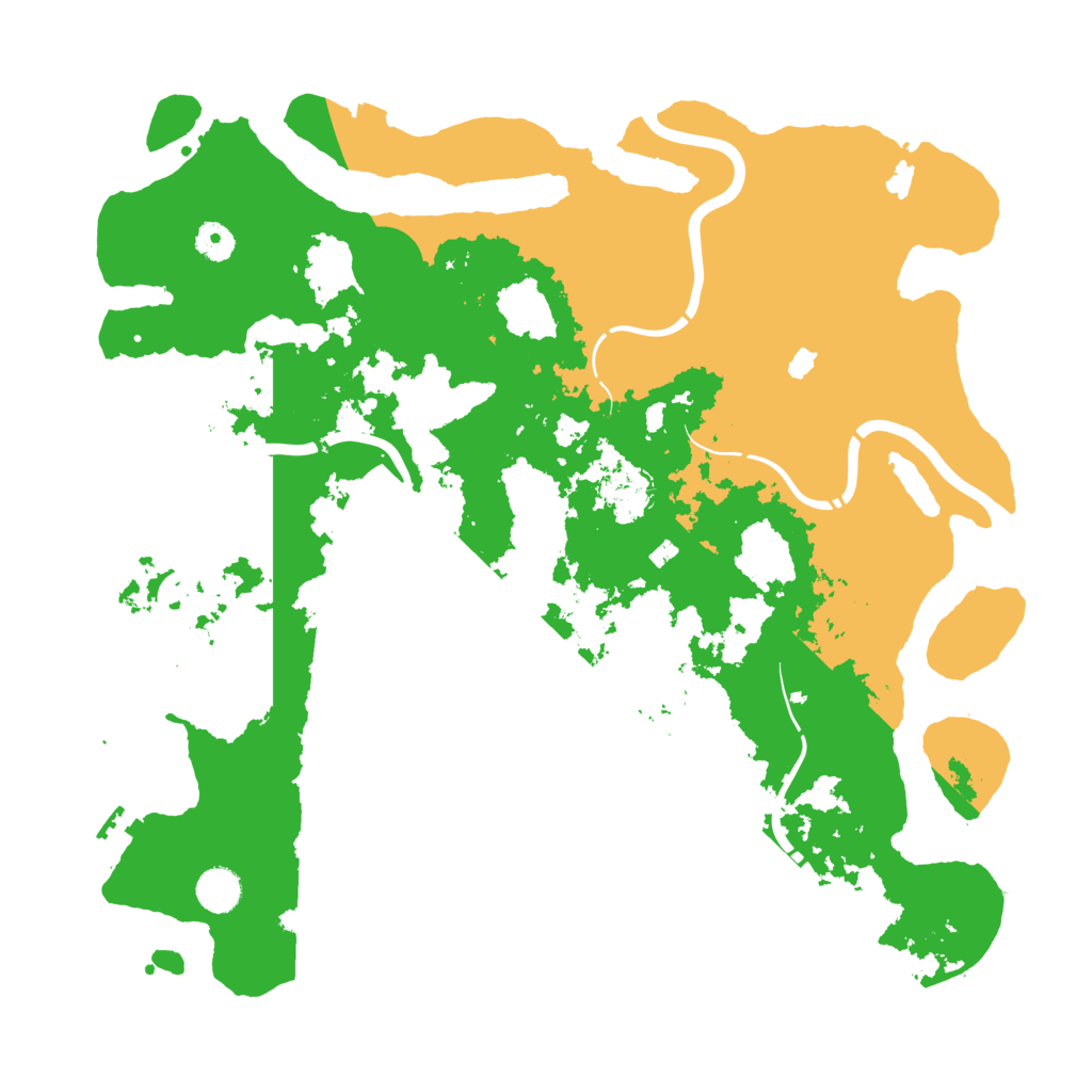 Biome Rust Map: Procedural Map, Size: 4250, Seed: 1400945296