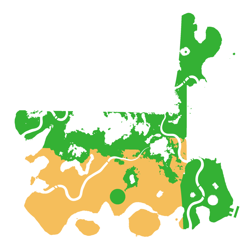 Biome Rust Map: Procedural Map, Size: 4250, Seed: 1289664234