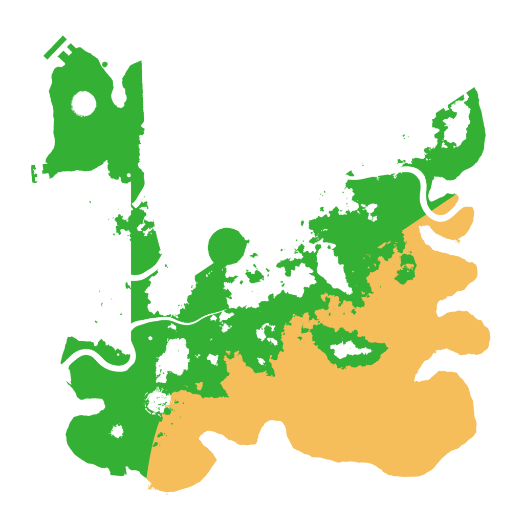 Biome Rust Map: Procedural Map, Size: 3750, Seed: 1182453802