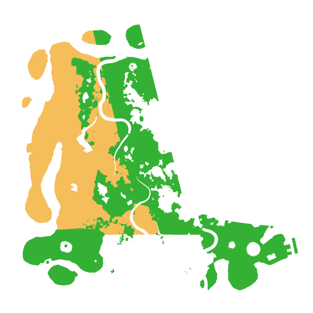 Biome Rust Map: Procedural Map, Size: 4000, Seed: 1754715629