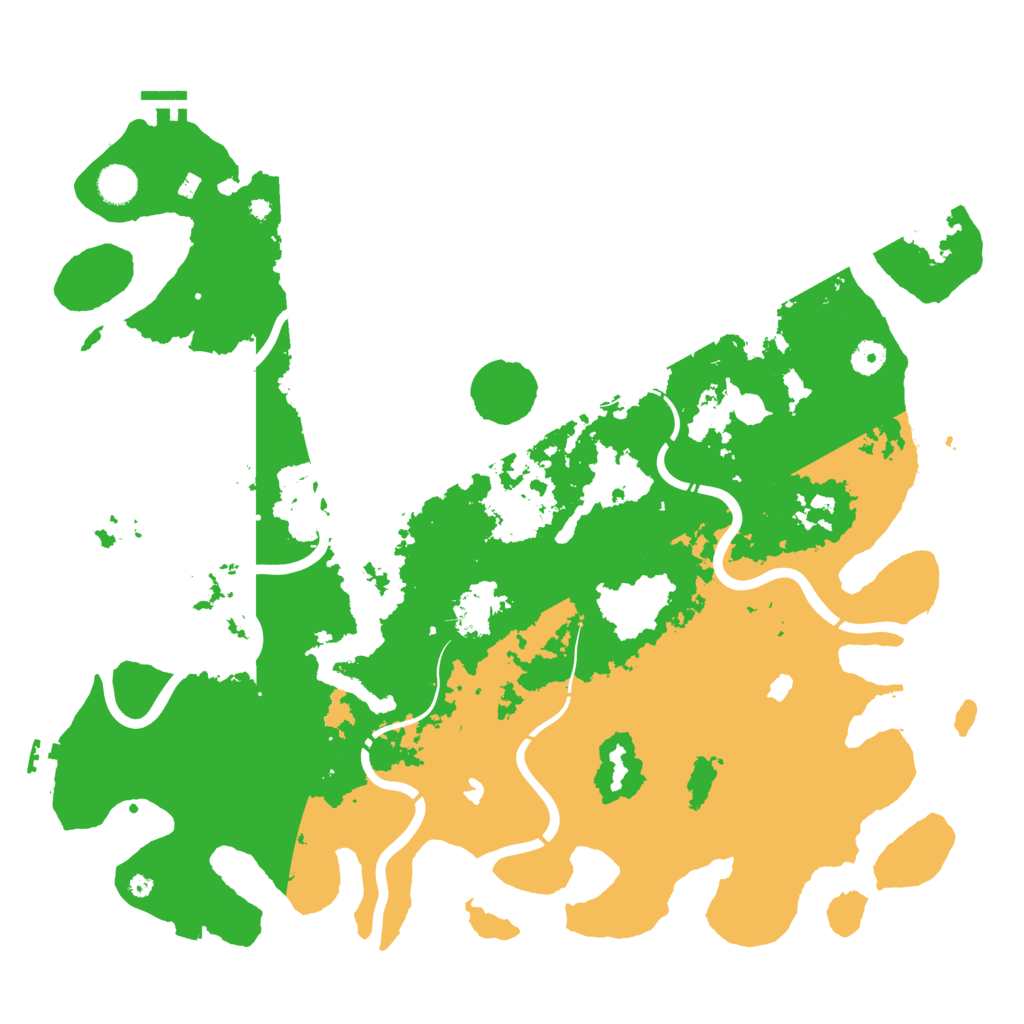 Biome Rust Map: Procedural Map, Size: 4500, Seed: 746415363