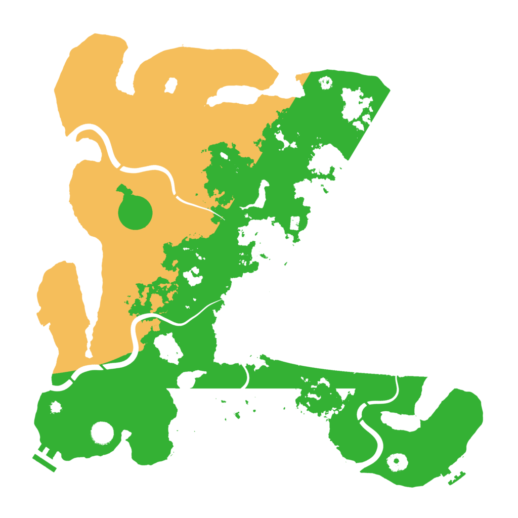 Biome Rust Map: Procedural Map, Size: 4000, Seed: 2131601674