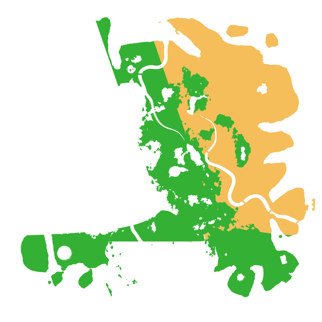 Biome Rust Map: Procedural Map, Size: 4000, Seed: 83182