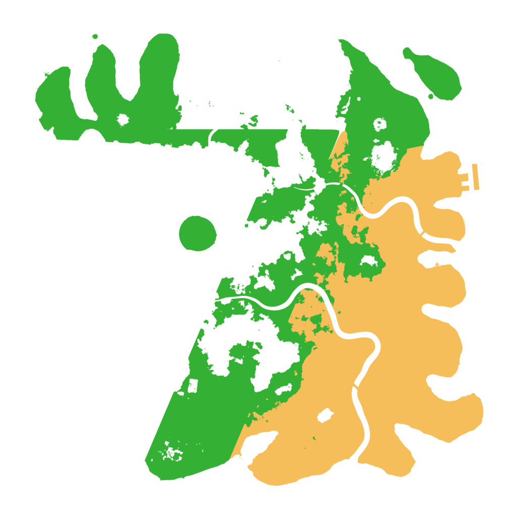 Biome Rust Map: Procedural Map, Size: 4000, Seed: 1412117741