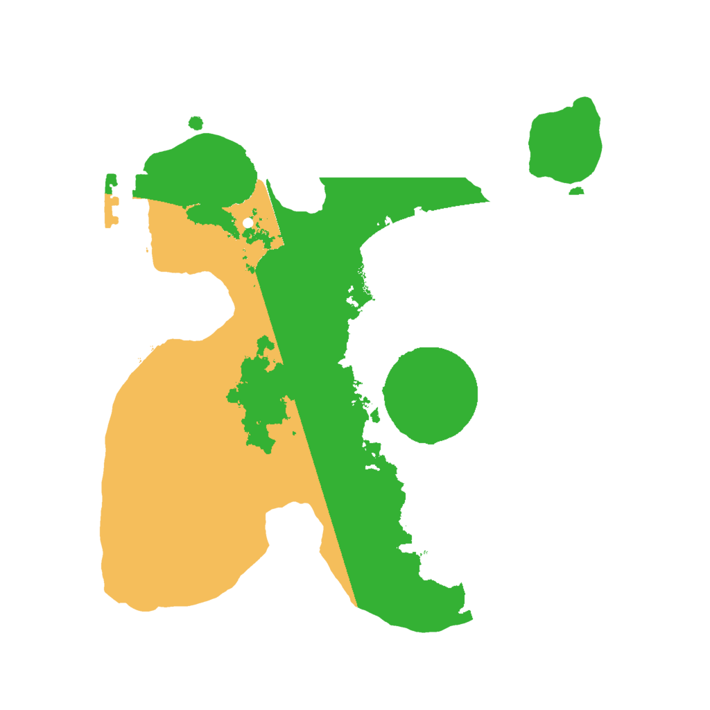 Biome Rust Map: Procedural Map, Size: 2000, Seed: 1362904115