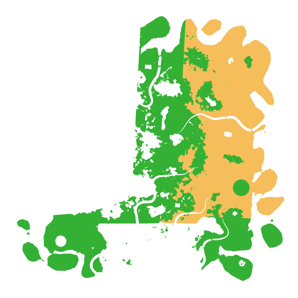 Biome Rust Map: Procedural Map, Size: 4750, Seed: 1957054998