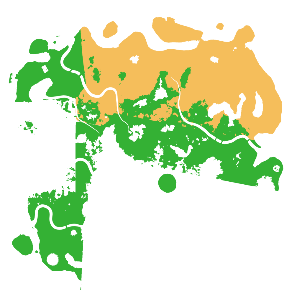 Biome Rust Map: Procedural Map, Size: 4500, Seed: 47879334