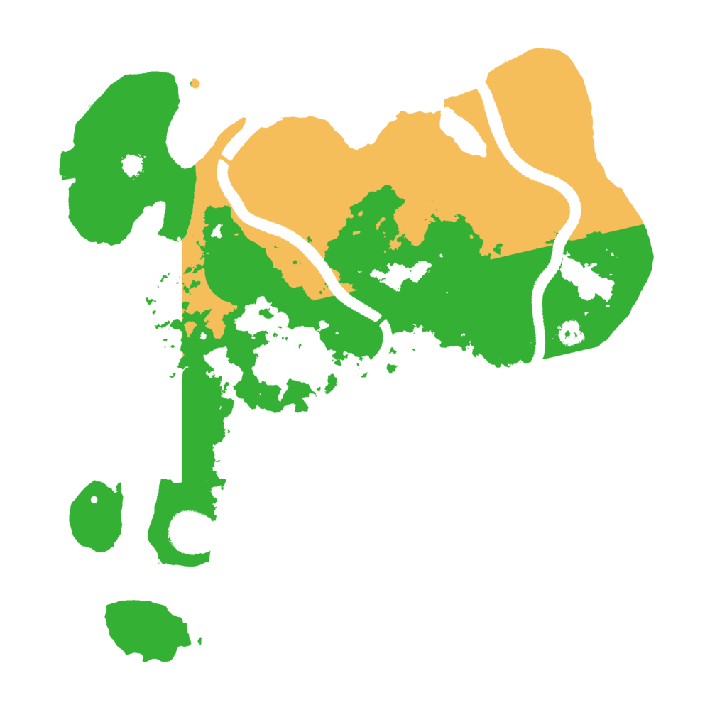 Biome Rust Map: Procedural Map, Size: 3000, Seed: 905298800