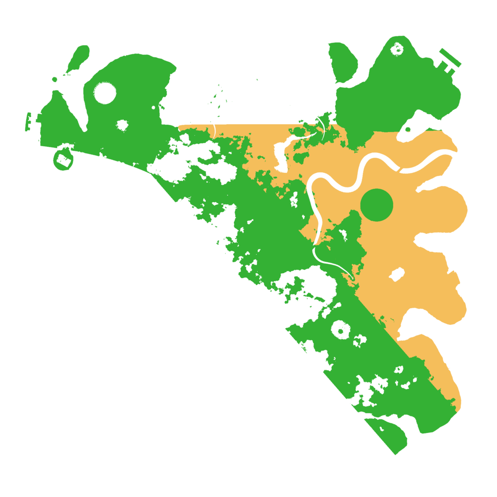 Biome Rust Map: Procedural Map, Size: 4000, Seed: 717925884
