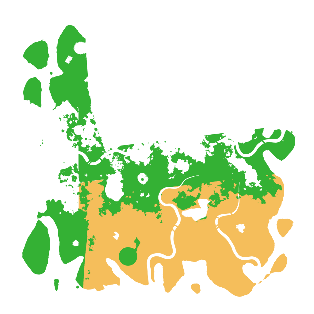 Biome Rust Map: Procedural Map, Size: 4500, Seed: 1754564363