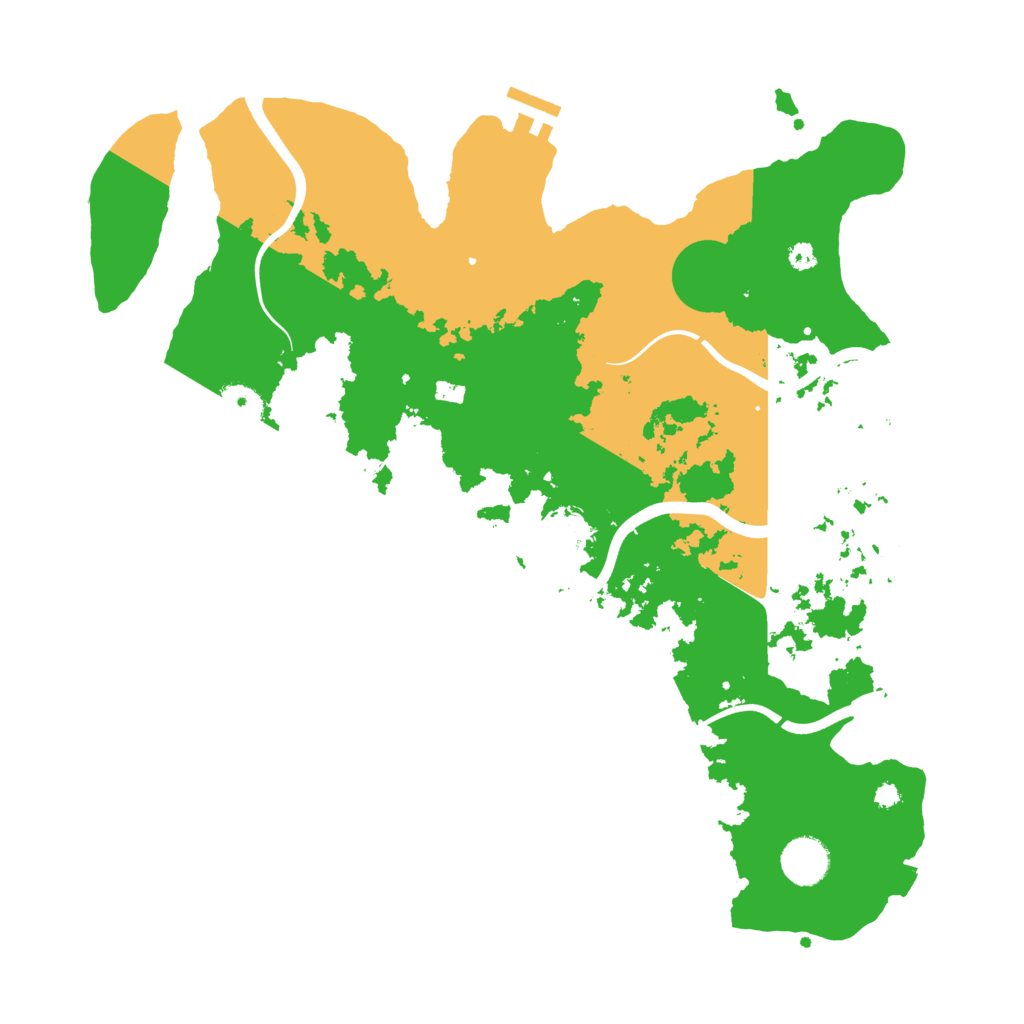 Biome Rust Map: Procedural Map, Size: 3750, Seed: 2110686276
