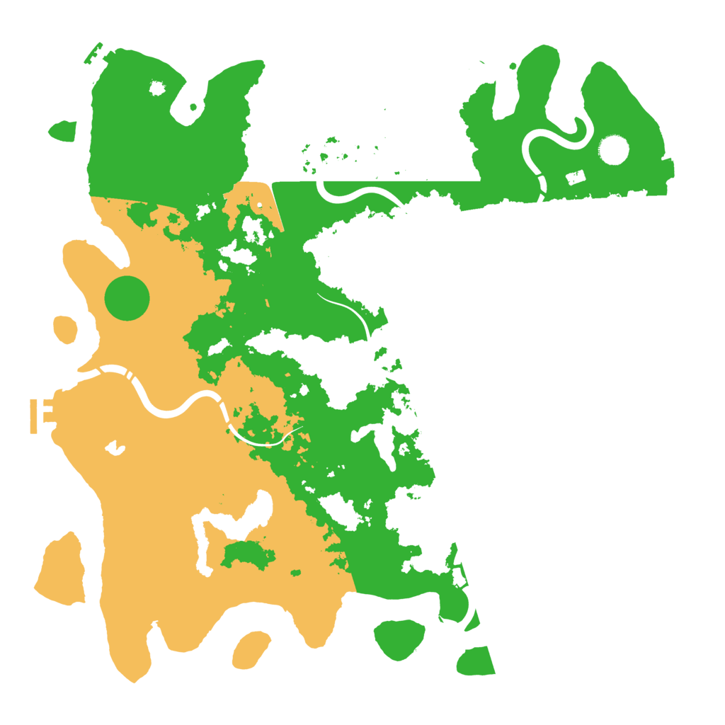 Biome Rust Map: Procedural Map, Size: 4250, Seed: 29763450