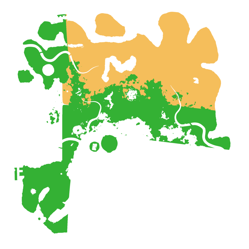 Biome Rust Map: Procedural Map, Size: 4000, Seed: 562732415