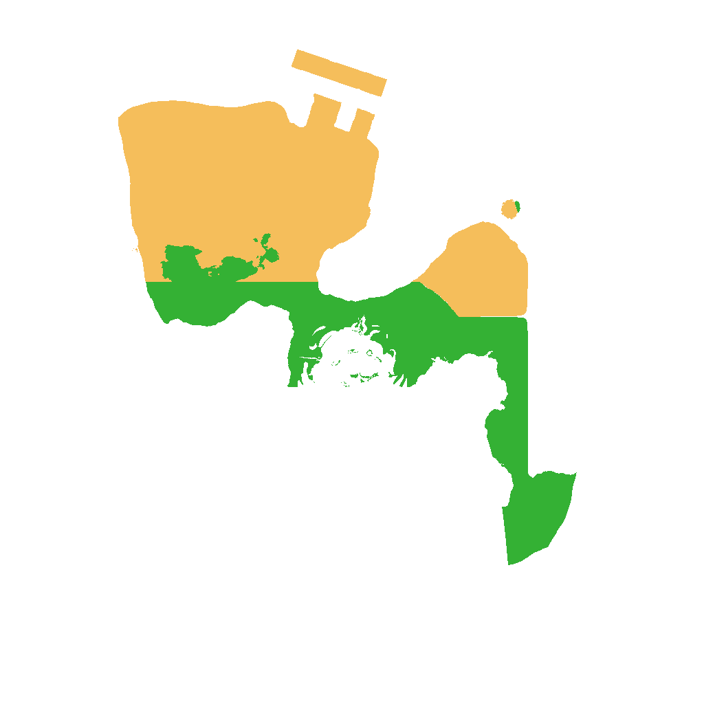 Biome Rust Map: Procedural Map, Size: 1500, Seed: 978920741