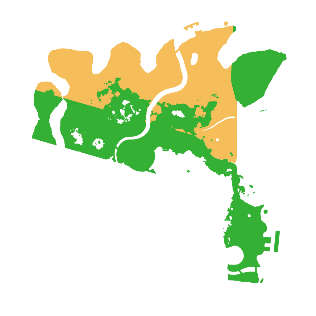 Biome Rust Map: Procedural Map, Size: 3000, Seed: 1695301016