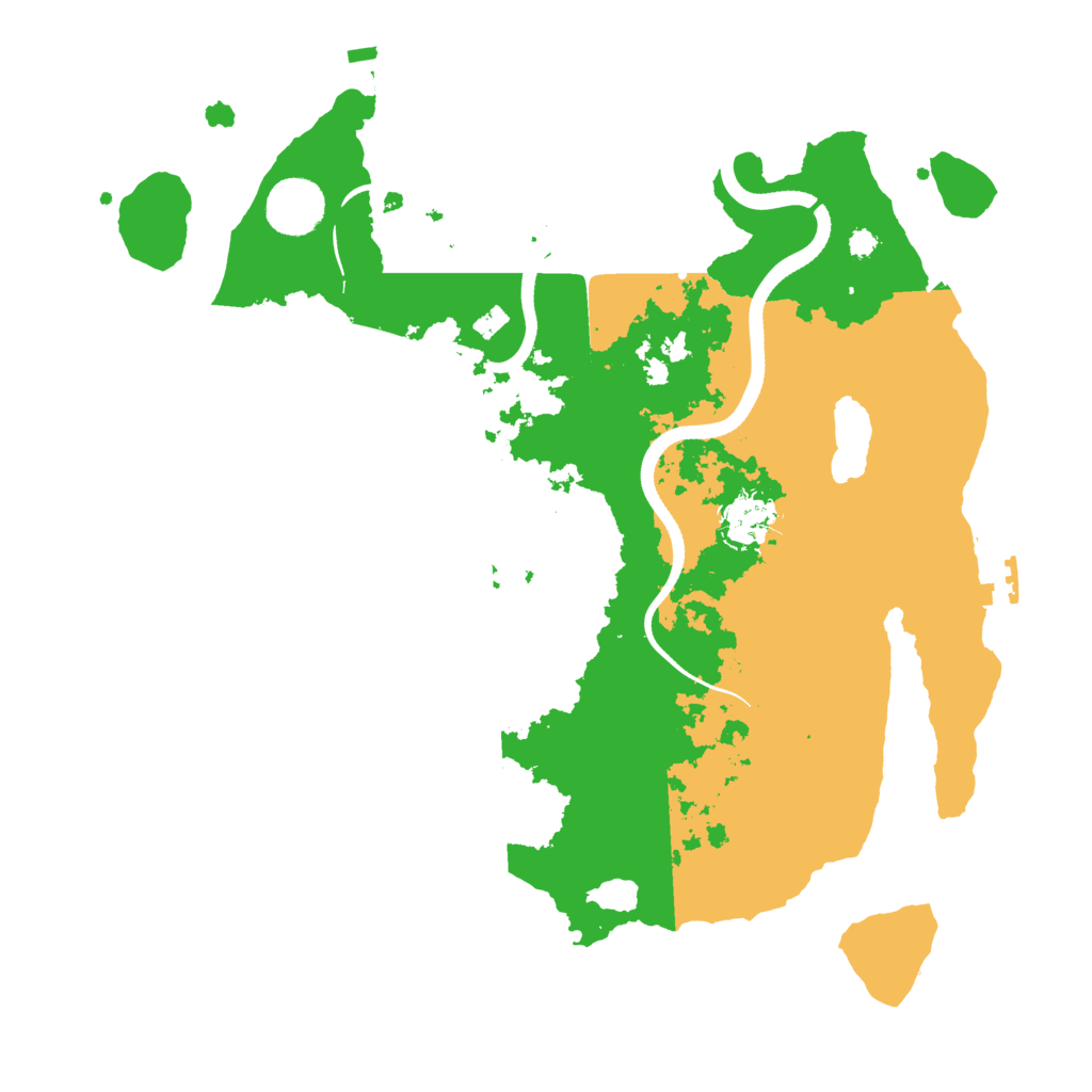 Biome Rust Map: Procedural Map, Size: 3500, Seed: 1123138826