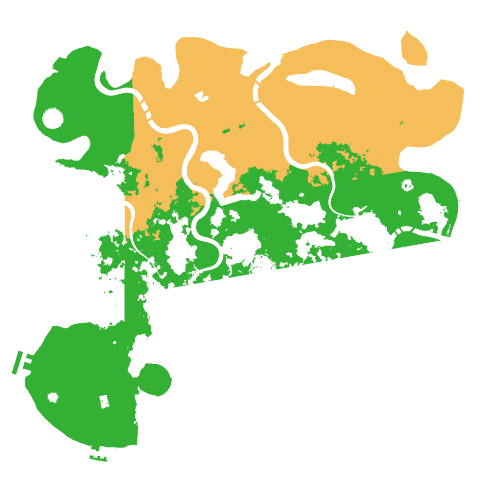Biome Rust Map: Procedural Map, Size: 4250, Seed: 457656838