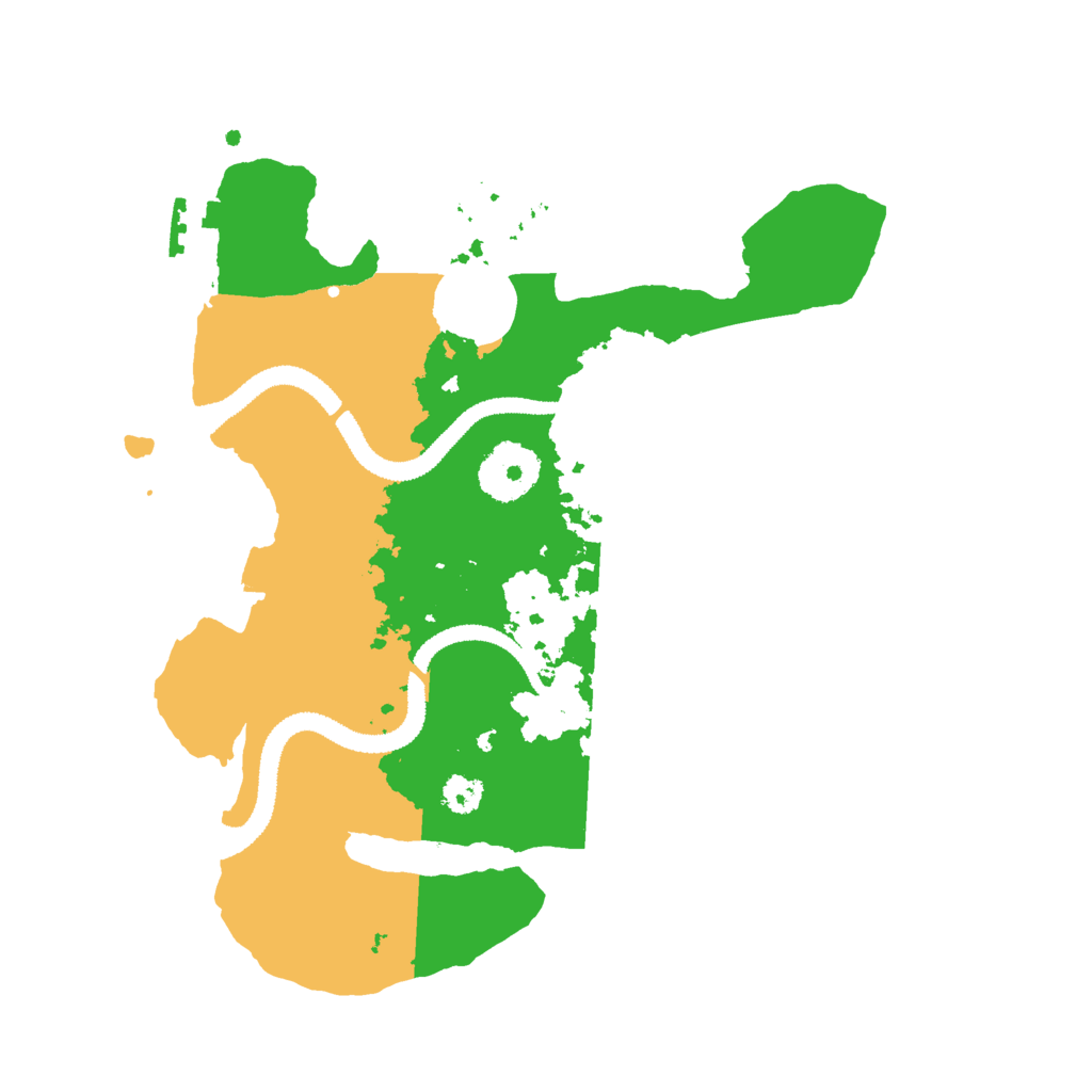 Biome Rust Map: Procedural Map, Size: 2800, Seed: 882024993