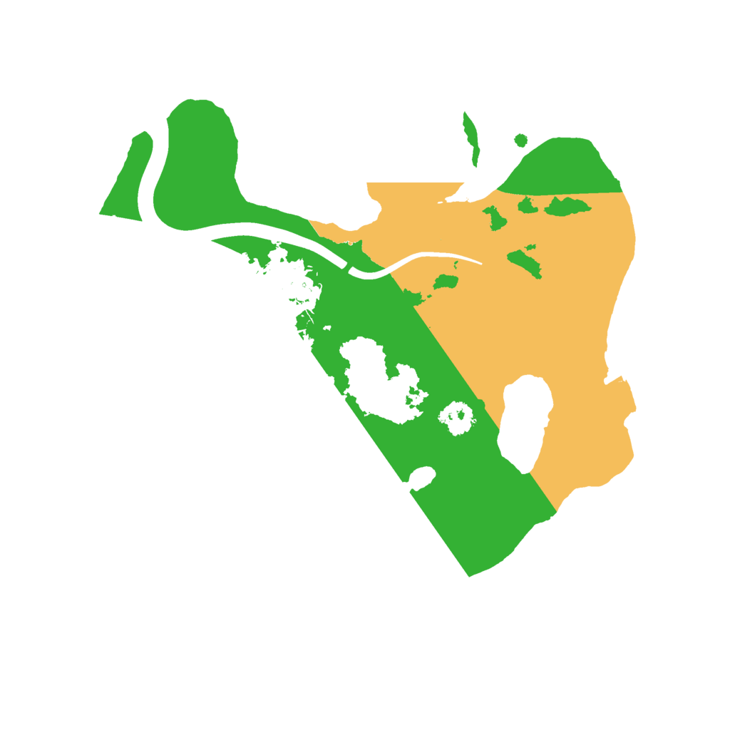 Biome Rust Map: Procedural Map, Size: 2250, Seed: 2057455932