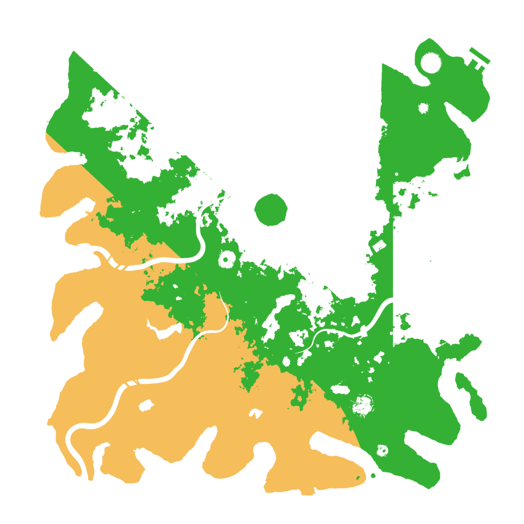 Biome Rust Map: Procedural Map, Size: 4500, Seed: 1294114118