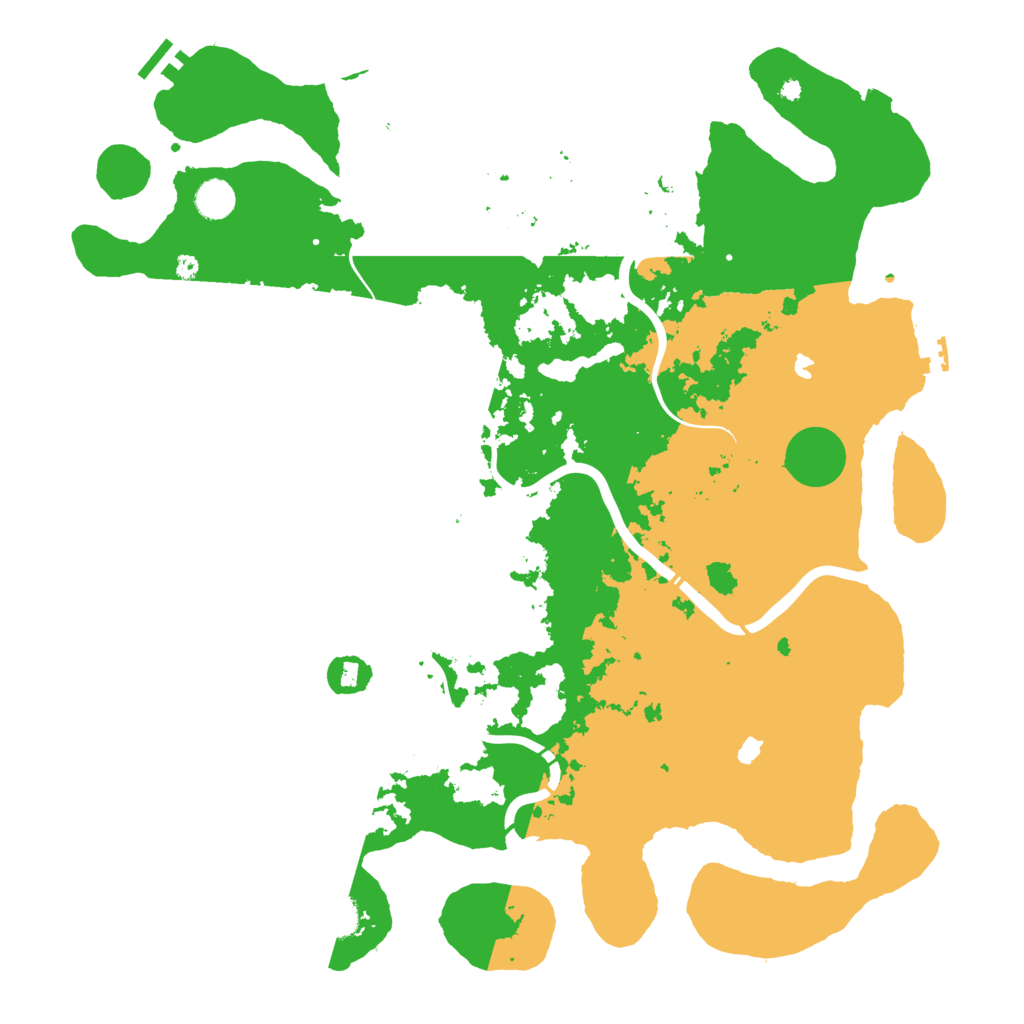 Biome Rust Map: Procedural Map, Size: 4500, Seed: 1426433689