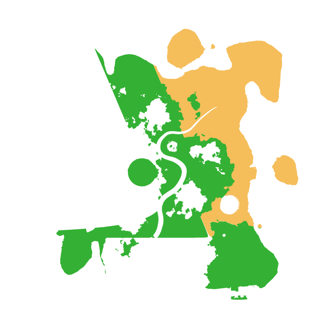 Biome Rust Map: Procedural Map, Size: 3000, Seed: 869190053