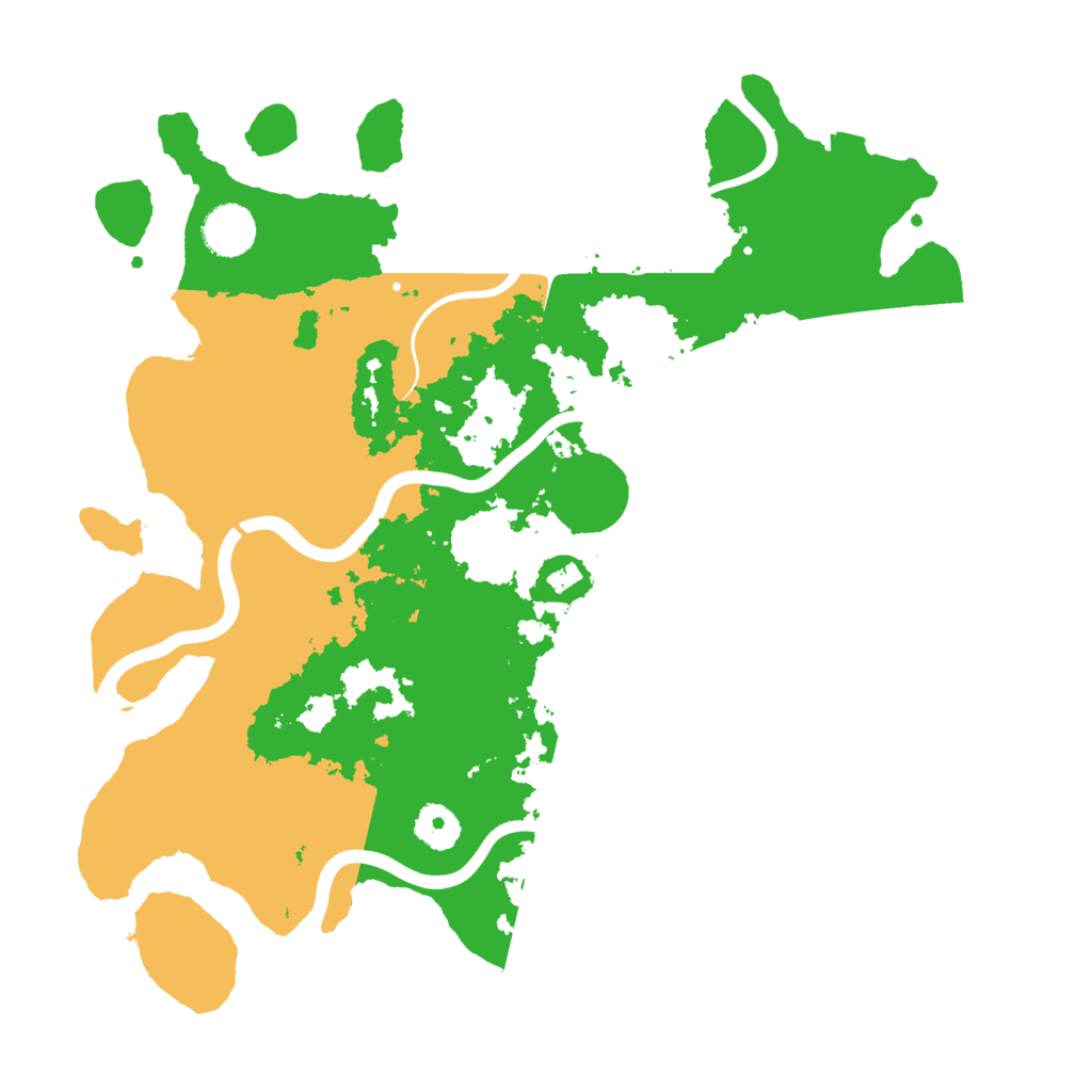 Biome Rust Map: Procedural Map, Size: 3650, Seed: 1556253071