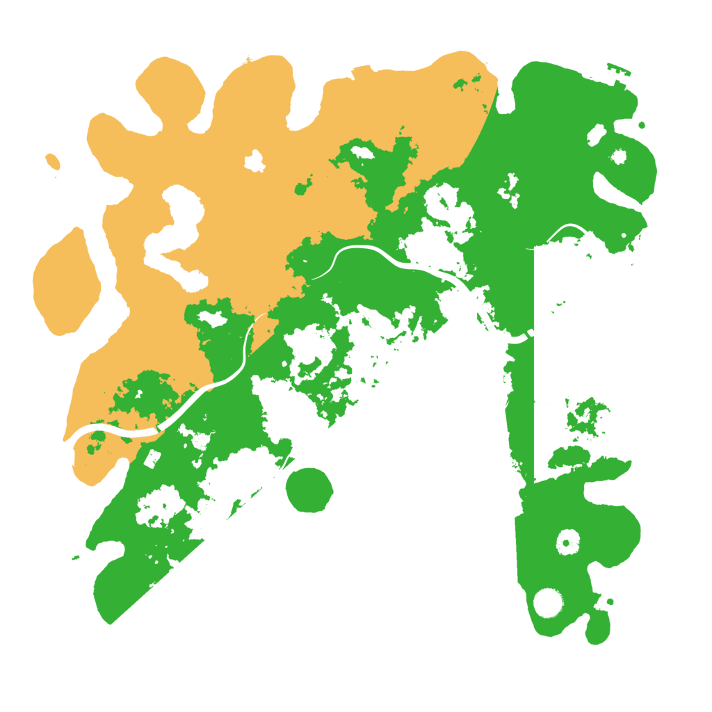 Biome Rust Map: Procedural Map, Size: 4250, Seed: 1453391521