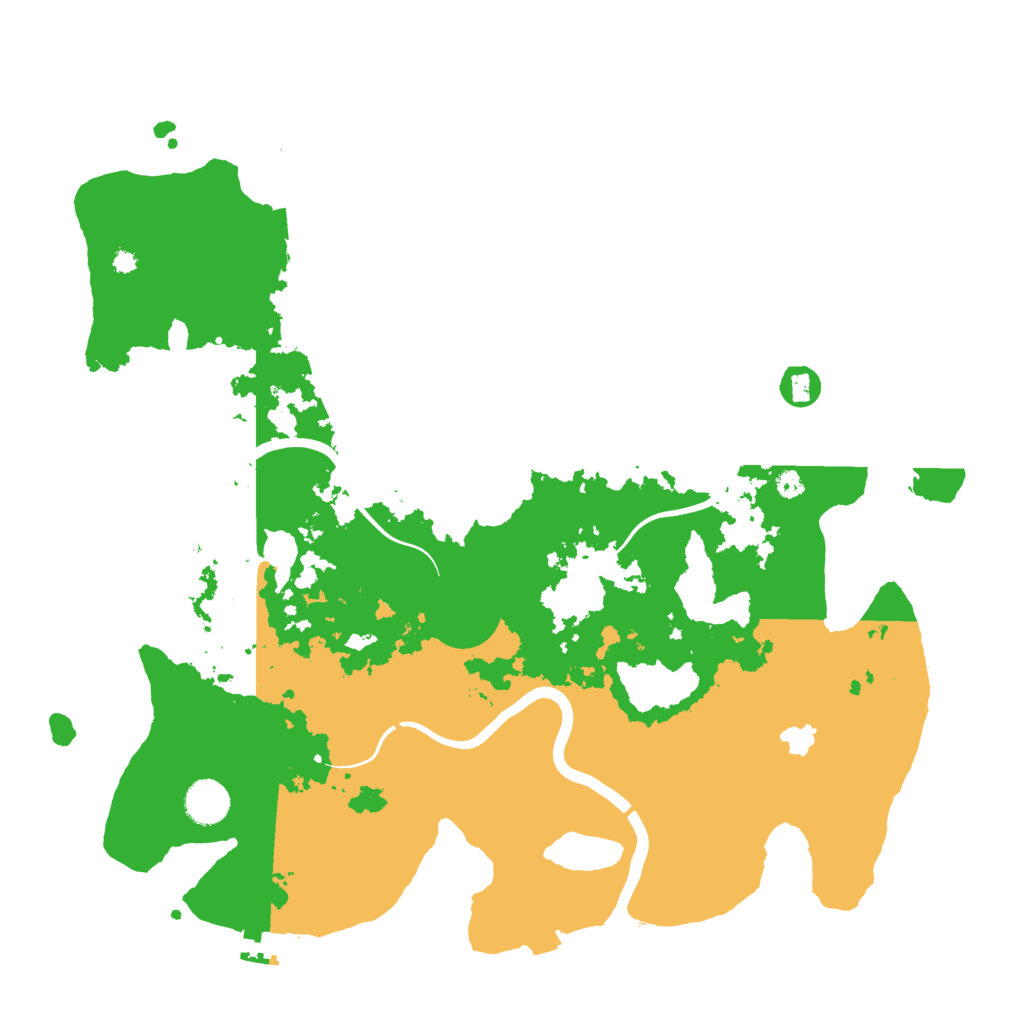 Biome Rust Map: Procedural Map, Size: 4000, Seed: 1281776518