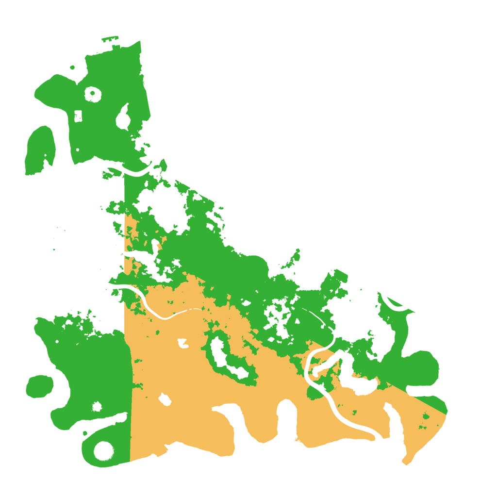 Biome Rust Map: Procedural Map, Size: 4500, Seed: 1347619835