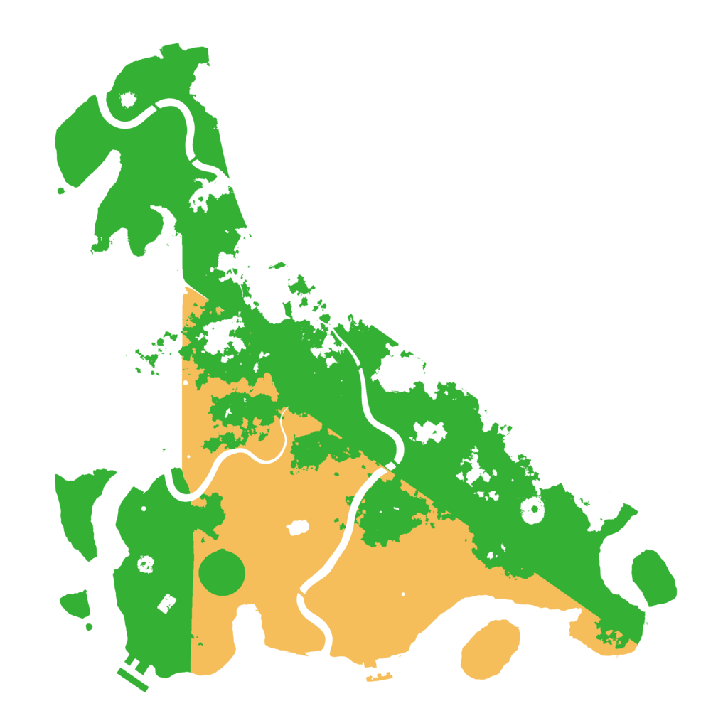 Biome Rust Map: Procedural Map, Size: 4250, Seed: 427142923