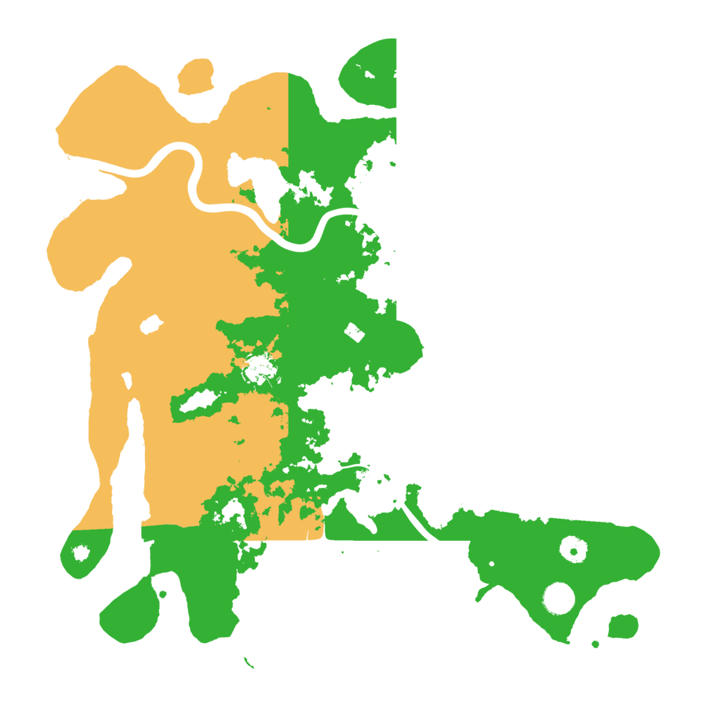 Biome Rust Map: Procedural Map, Size: 4000, Seed: 1845737556