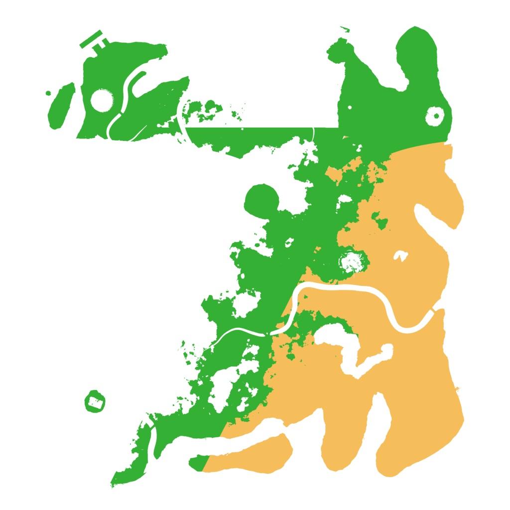 Biome Rust Map: Procedural Map, Size: 4000, Seed: 1915558301