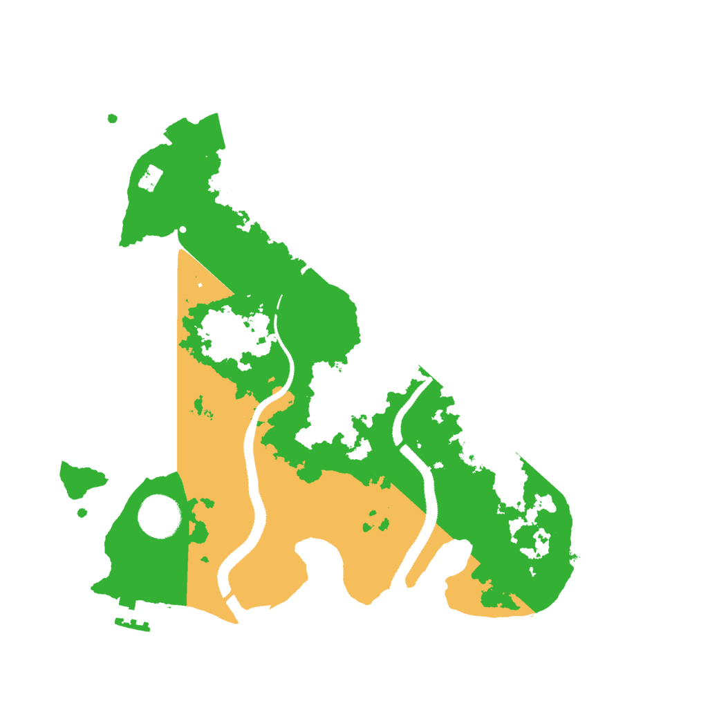 Biome Rust Map: Procedural Map, Size: 3000, Seed: 760206688