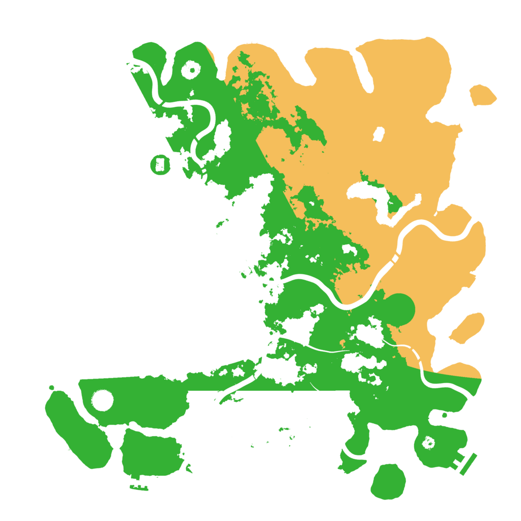 Biome Rust Map: Procedural Map, Size: 4250, Seed: 1648268559