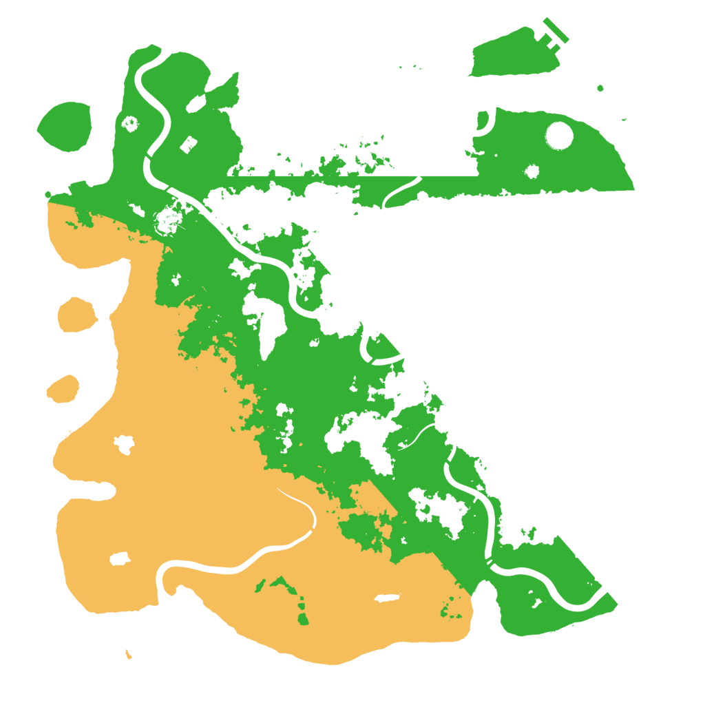 Biome Rust Map: Procedural Map, Size: 4500, Seed: 1012927690