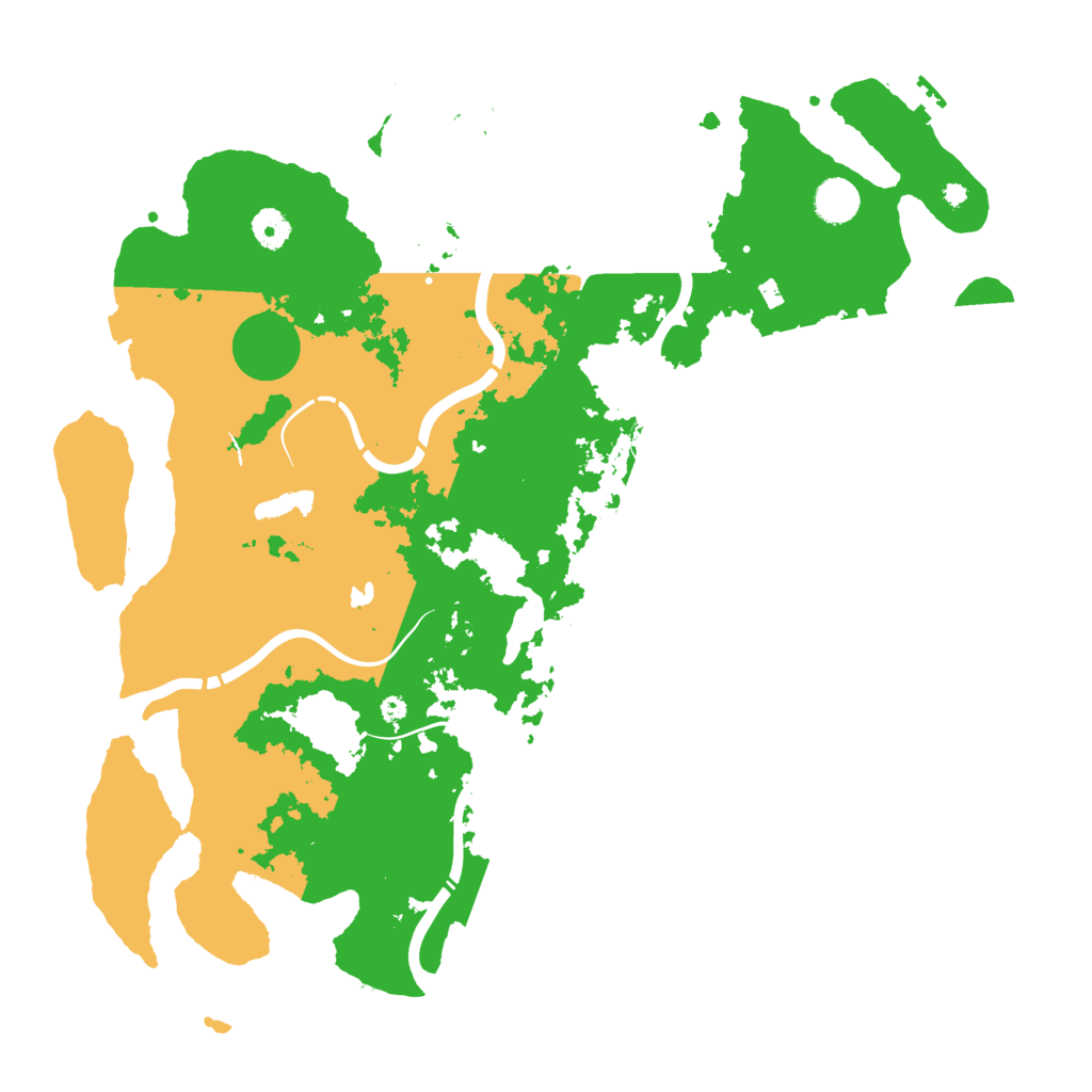 Biome Rust Map: Procedural Map, Size: 4250, Seed: 1083325526