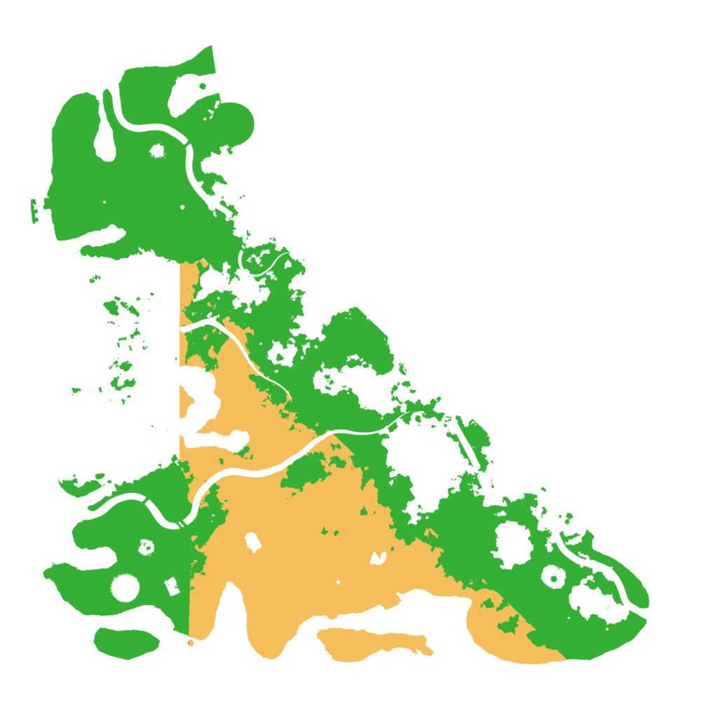Biome Rust Map: Procedural Map, Size: 4500, Seed: 50916880