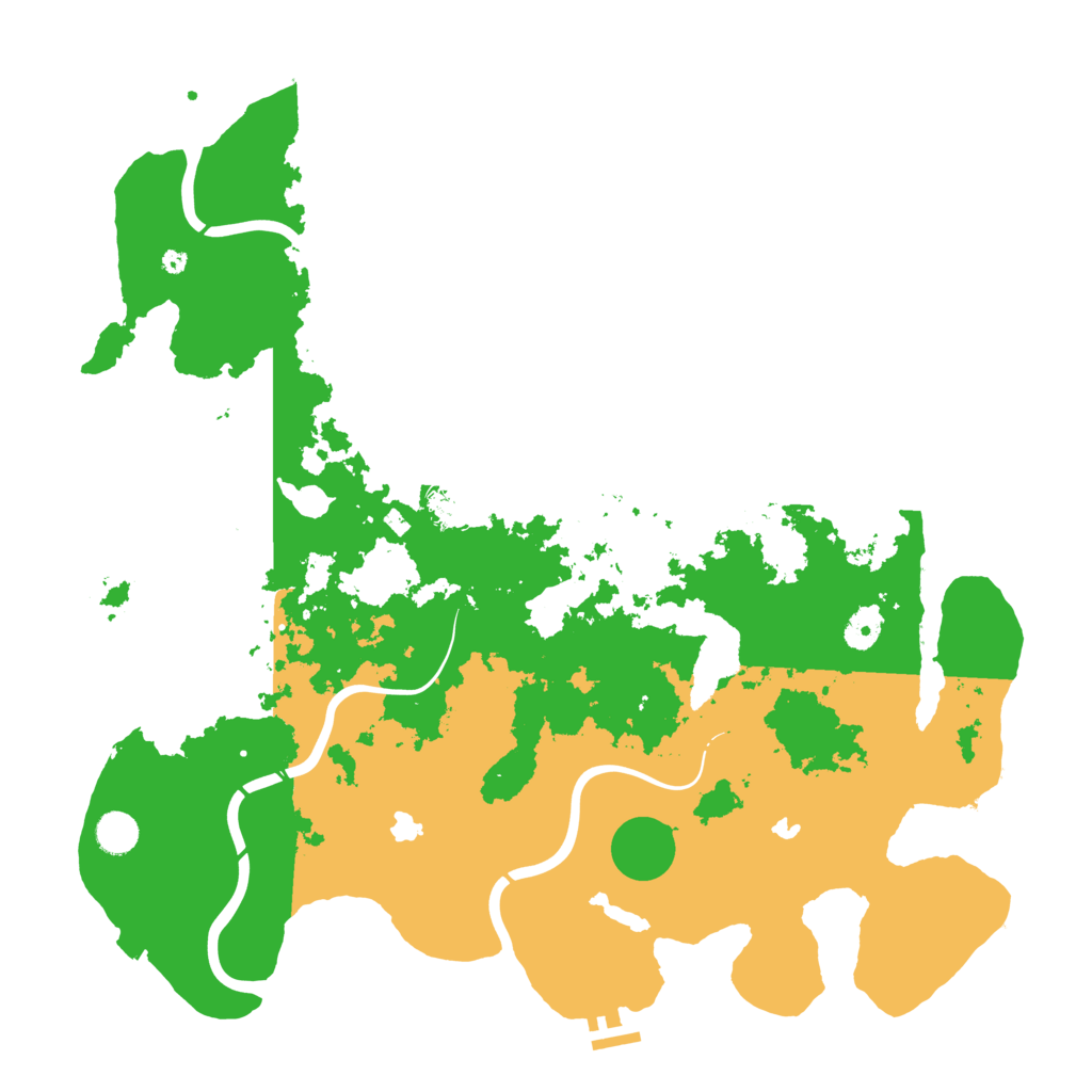 Biome Rust Map: Procedural Map, Size: 4500, Seed: 1181727643